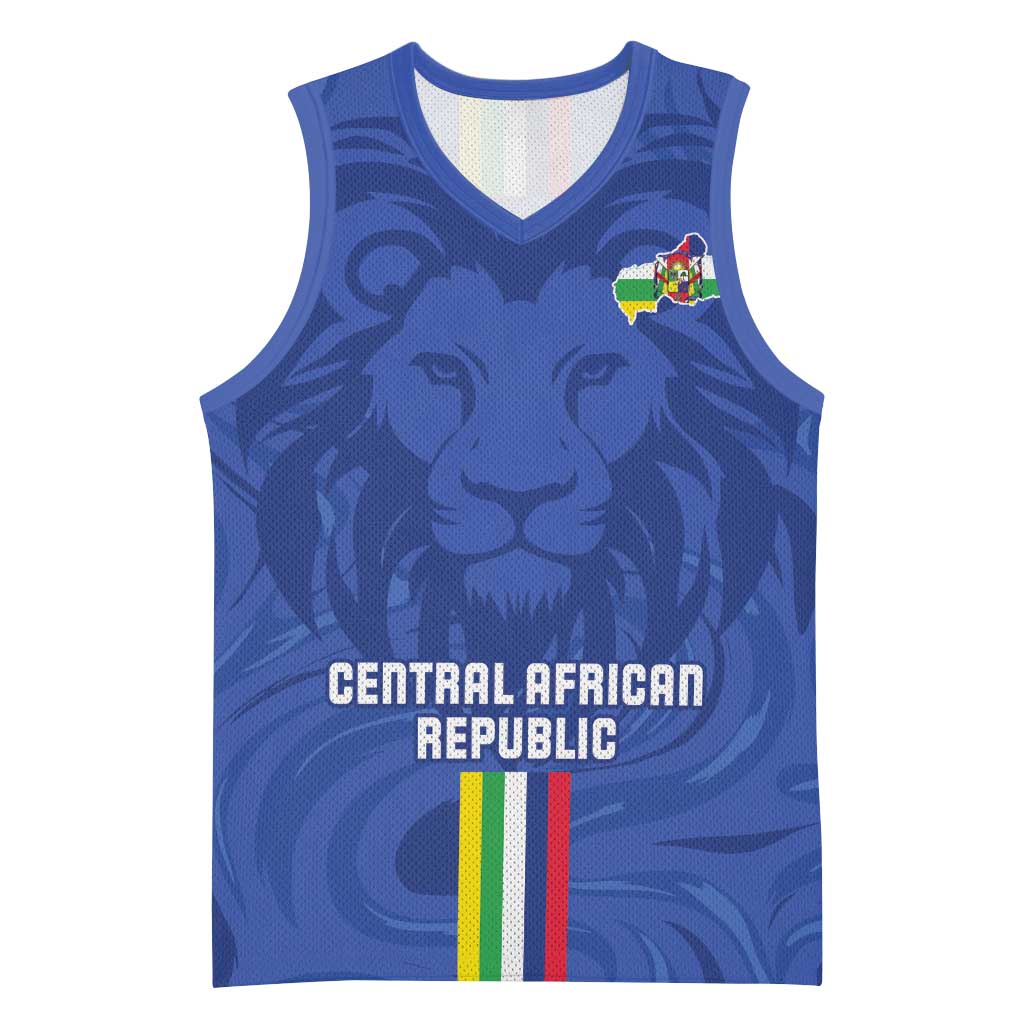 Custom Central African Republic Football Basketball Jersey Allez Les Fauves - African Pride