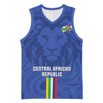 Custom Central African Republic Football Basketball Jersey Allez Les Fauves - African Pride