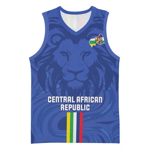 Custom Central African Republic Football Basketball Jersey Allez Les Fauves - African Pride