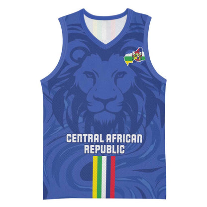 Custom Central African Republic Football Basketball Jersey Allez Les Fauves - African Pride
