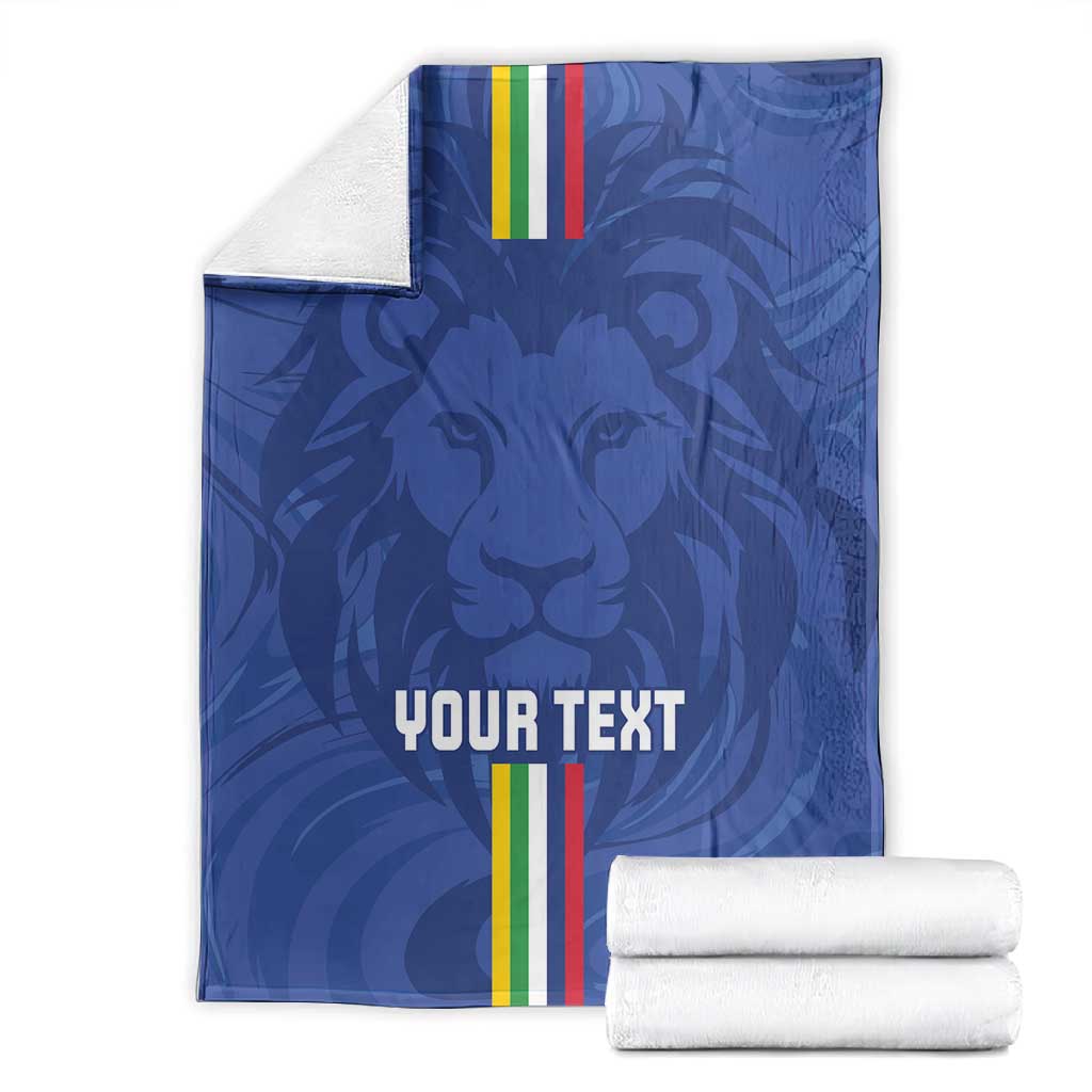 Custom Central African Republic Football Blanket Allez Les Fauves