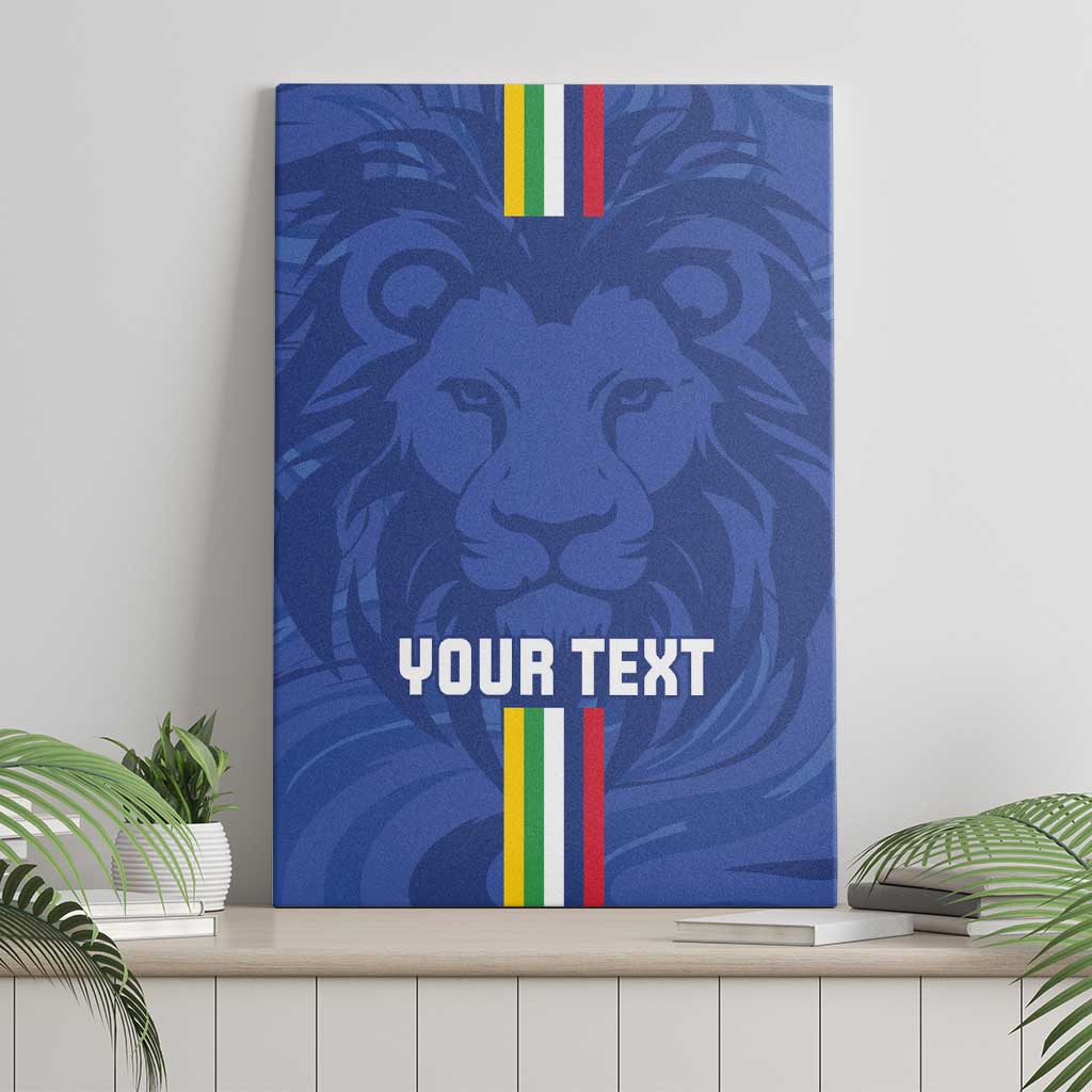 Custom Central African Republic Football Canvas Wall Art Allez Les Fauves