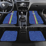 Custom Central African Republic Football Car Mats Allez Les Fauves