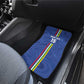 Custom Central African Republic Football Car Mats Allez Les Fauves