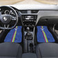 Custom Central African Republic Football Car Mats Allez Les Fauves