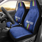 Custom Central African Republic Football Car Seat Cover Allez Les Fauves