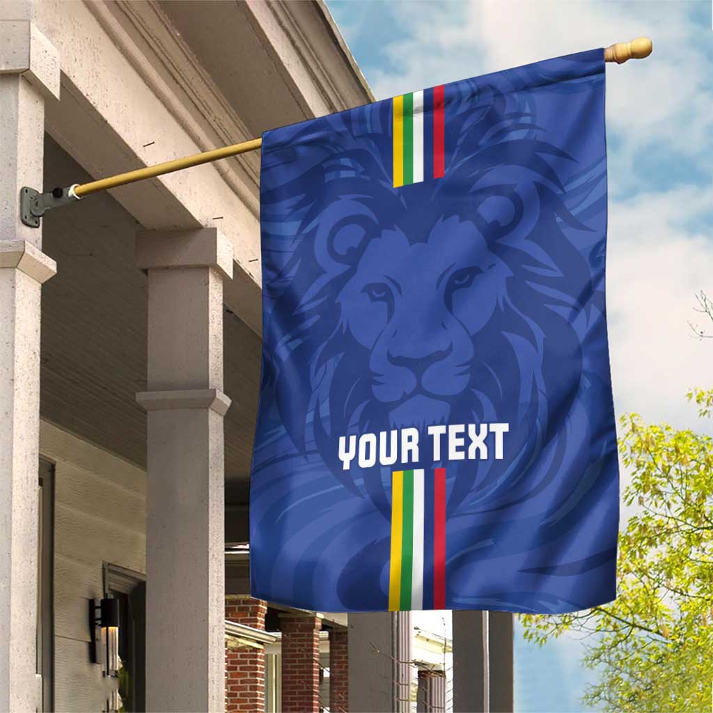 Custom Central African Republic Football Garden Flag Allez Les Fauves