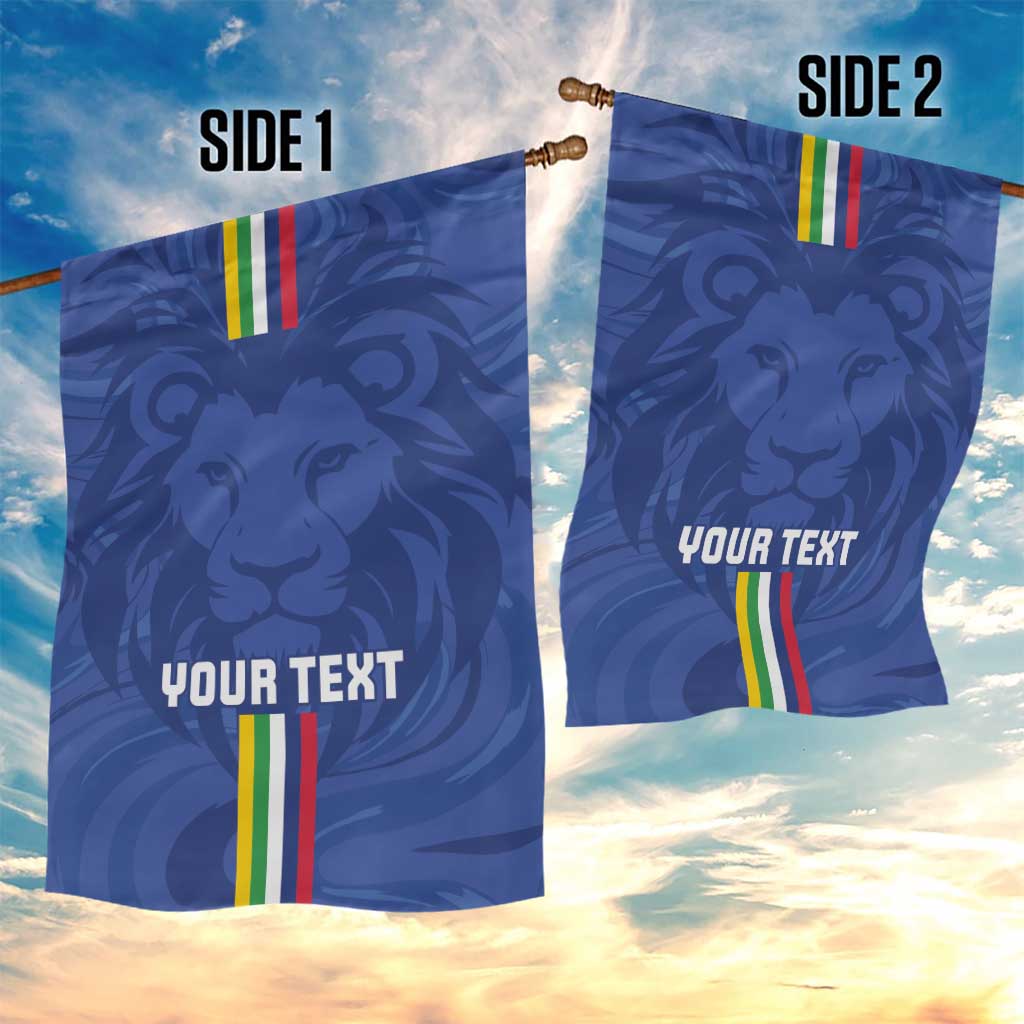 Custom Central African Republic Football Garden Flag Allez Les Fauves