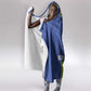 Custom Central African Republic Football Hooded Blanket Allez Les Fauves