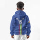 Custom Central African Republic Football Kid Hoodie Allez Les Fauves