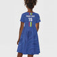 Custom Central African Republic Football Kid Short Sleeve Dress Allez Les Fauves