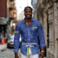 Custom Central African Republic Football Long Sleeve Button Shirt Allez Les Fauves