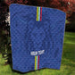 Custom Central African Republic Football Quilt Allez Les Fauves