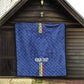 Custom Central African Republic Football Quilt Allez Les Fauves
