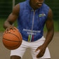 Custom Central African Republic Football Sleeveless Zip Hoodie Allez Les Fauves - African Pride
