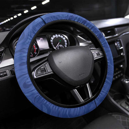 Central African Republic Football Steering Wheel Cover Allez Les Fauves
