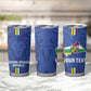 Custom Central African Republic Football Tumbler Cup Allez Les Fauves
