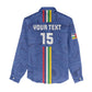 Custom Central African Republic Football Women Casual Shirt Allez Les Fauves