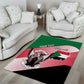 Personalized Sudan Area Rug Coat Of Arms Flag Style