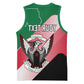 Personalized Sudan Basketball Jersey Coat Of Arms Flag Style - African Pride
