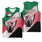 Personalized Sudan Basketball Jersey Coat Of Arms Flag Style - African Pride