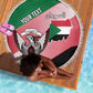 Personalized Sudan Beach Blanket Coat Of Arms Flag Style