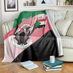 Personalized Sudan Blanket Coat Of Arms Flag Style