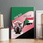 Personalized Sudan Canvas Wall Art Coat Of Arms Flag Style