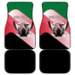 Personalized Sudan Car Mats Coat Of Arms Flag Style