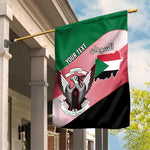 Personalized Sudan Garden Flag Coat Of Arms Flag Style