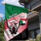 Personalized Sudan Garden Flag Coat Of Arms Flag Style