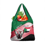 Personalized Sudan Grocery Bag Coat Of Arms Flag Style