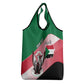 Personalized Sudan Grocery Bag Coat Of Arms Flag Style