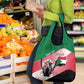 Personalized Sudan Grocery Bag Coat Of Arms Flag Style