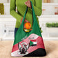 Personalized Sudan Grocery Bag Coat Of Arms Flag Style