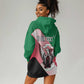 Personalized Sudan Hoodie Dress Coat Of Arms Flag Style