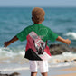 Personalized Sudan Kid Hawaiian Shirt Coat Of Arms Flag Style