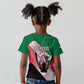 Personalized Sudan Kid T shirt Coat Of Arms Flag Style