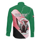 Personalized Sudan Long Sleeve Button Shirt Coat Of Arms Flag Style