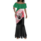 Personalized Sudan Mermaid Dress Coat Of Arms Flag Style