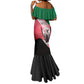 Personalized Sudan Mermaid Dress Coat Of Arms Flag Style