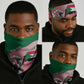 Personalized Sudan Neck Gaiter Coat Of Arms Flag Style LT15
