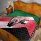Personalized Sudan Quilt Coat Of Arms Flag Style