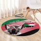 Personalized Sudan Round Carpet Coat Of Arms Flag Style