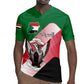 Personalized Sudan Rugby Jersey Coat Of Arms Flag Style