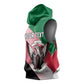 Personalized Sudan Sleeveless Hoodie Coat Of Arms Flag Style - African Pride