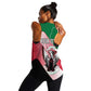 Personalized Sudan Women Racerback Tank Coat Of Arms Flag Style