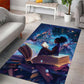 Black Girls Book Lovers Area Rug So Many Books - So Little Time