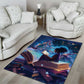 Black Girls Book Lovers Area Rug So Many Books - So Little Time