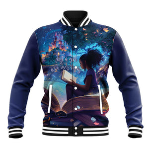 Black Girls Book Lovers Baseball Jacket So Many Books - So Little Time